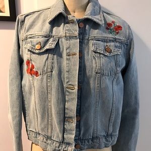 Marin layer Distressed jean jacket